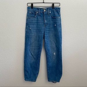 MADEWELL Women’s 27 “Classic Straight” Leg Medium Wash Denim Jean